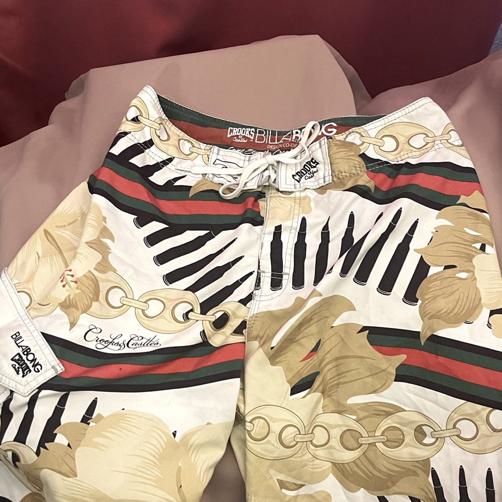 Billabong “Crooks & Castles” board shorts